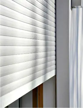 Double-Glazed Windows with Rolling Shutter