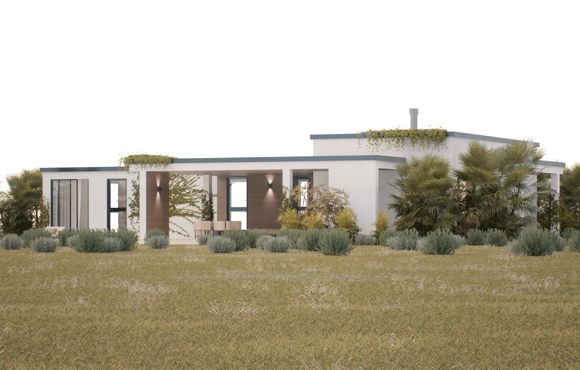 Modular fast-build housing system